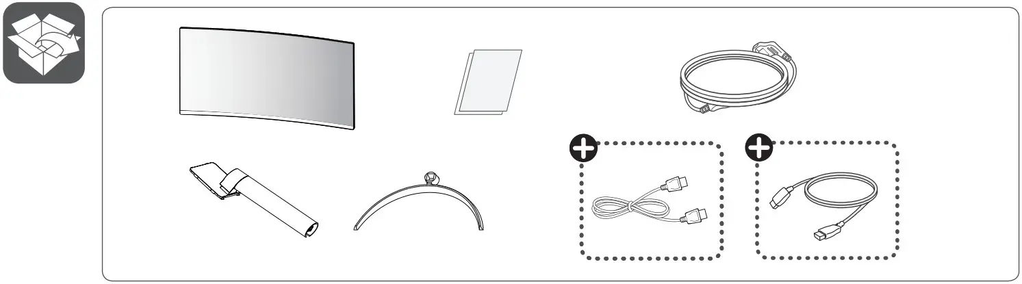 LG 34WQ60C B LED LCD Monitor - FIGURE 1