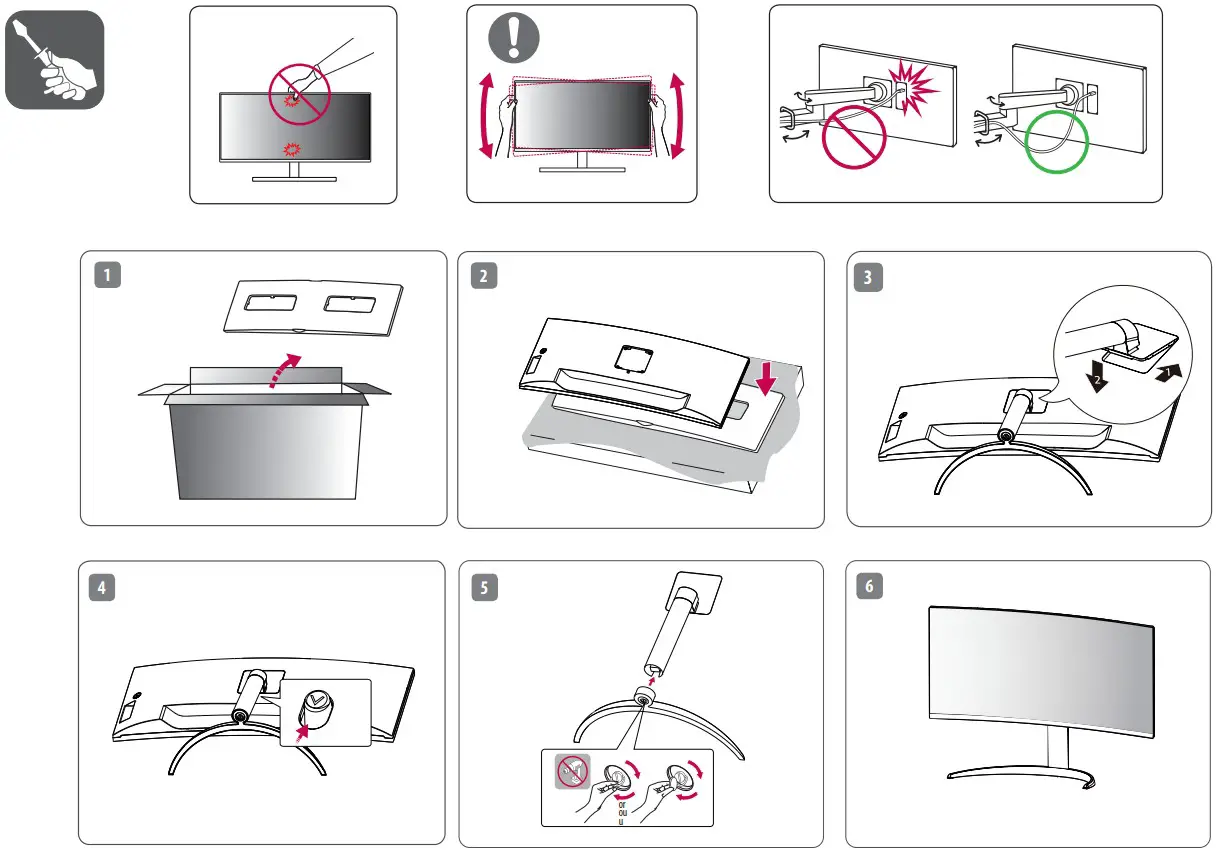 LG 34WQ60C B LED LCD Monitor - FIGURE 2