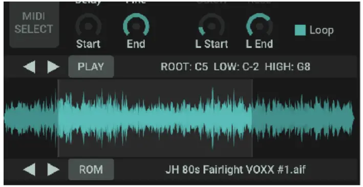 TAL Software TAL-Sampler Special Sample Player Plug - Loop Section
