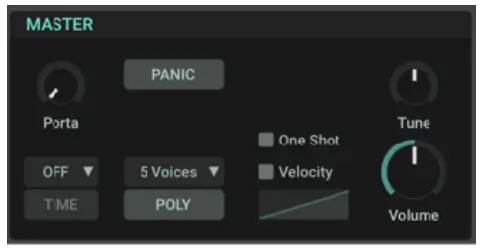 TAL Software TAL-Sampler Special Sample Player Plug - Master Section