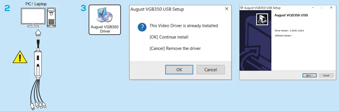 August VGB350 - Antivirus