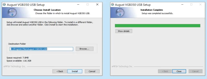 August VGB350 - Antivirus2