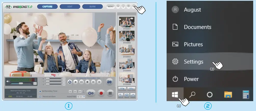 August VGB350 - Device cannot be used