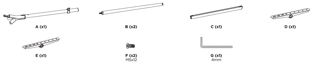 CHAMPION-CHTF901-Easel-Studio-TV-Floor-Stand-FIG-5