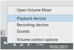 Operation instruction