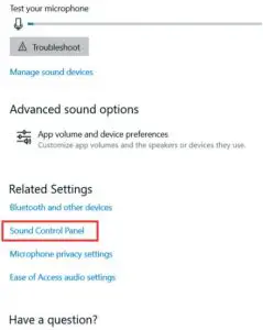 Operation instruction