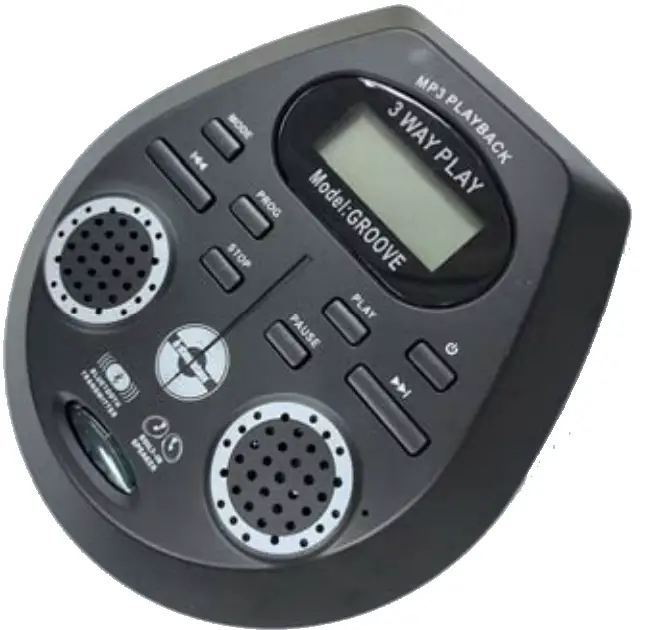 steepletone GROOVE Personal MP3 CD Player with Bluetooth Transmission