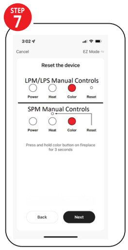 MODERN FLAMES LPS-9614V2 Landscape Pro Slim Electric Fireplace - Ambience Setting 12