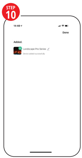 MODERN FLAMES LPS-9614V2 Landscape Pro Slim Electric Fireplace - Ambience Setting 15