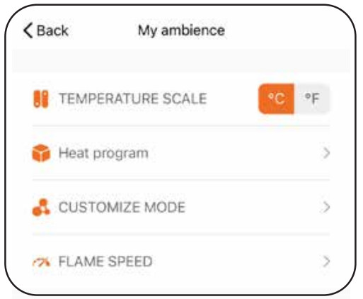 MODERN FLAMES LPS-9614V2 Landscape Pro Slim Electric Fireplace - Ambience Setting