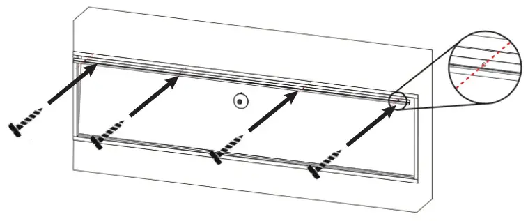 MODERN FLAMES LPS-9614V2 Landscape Pro Slim Electric Fireplace - BUILT-IN INSTALLATION 13