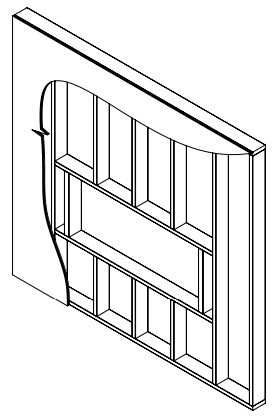MODERN FLAMES LPS-9614V2 Landscape Pro Slim Electric Fireplace - BUILT-IN INSTALLATION 3