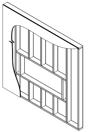 MODERN FLAMES LPS-9614V2 Landscape Pro Slim Electric Fireplace - BUILT-IN INSTALLATION