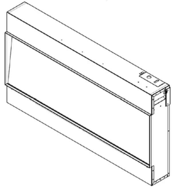 MODERN FLAMES LPS-9614V2 Landscape Pro Slim Electric Fireplace