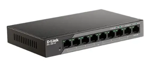 D-link Dss-100e-9p 9-port 10/100 Poe Unmanaged Surveillance Switch Installation Guide