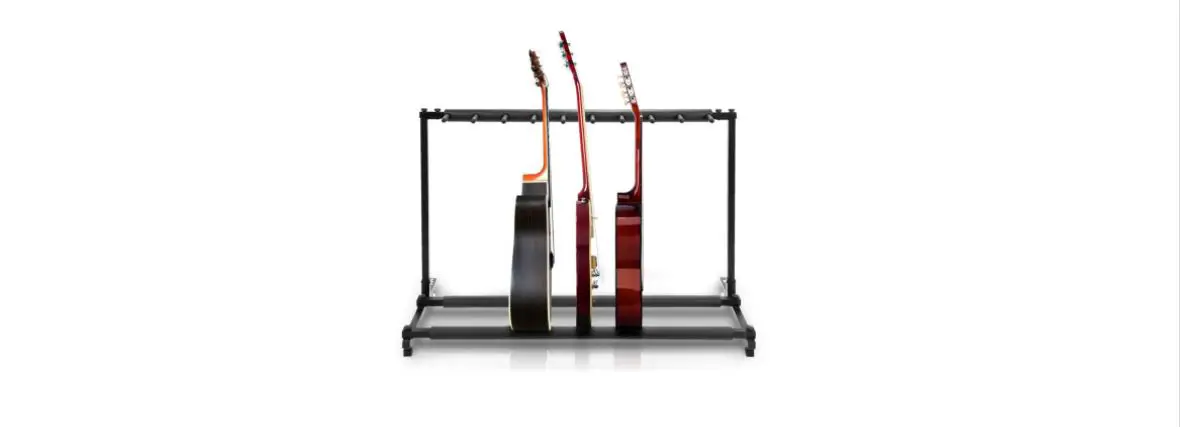 Pyle Pgst93 9-space Foldable Guitar Rack User Manual
