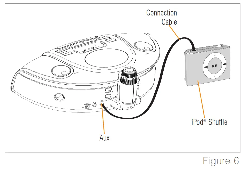 Plug one end of the Connection Cable