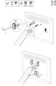audizio MAD20G Double Monitor Arm - STEP 3