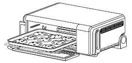 NINJA SP101EU Mini Oven Foodi Multifunction Home Kitchen Cooking Appliances electric-17