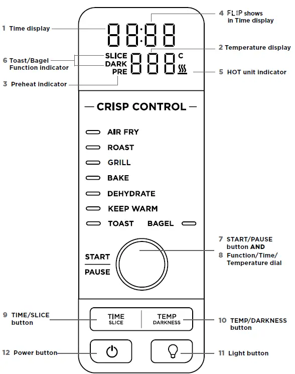 NINJA SP101EU Mini Oven Foodi Multifunction Home Kitchen Cooking Appliances electric-3