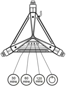 GOLDENSEA UV UVM 216 Rolling Ultraviolet Disinfection - Remote Control
