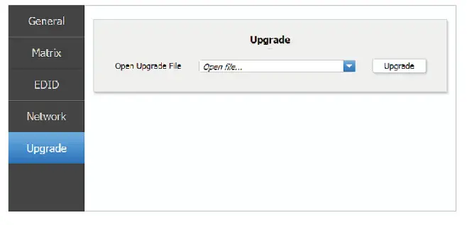 BZBGEAR BG UM 88ANS 8x8 HDMI 18Gbps Matrix with Audio- Upgrade page