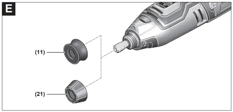 BOSCH BOS GRO12V35 06019C5070 GRO 12V 35 Professional Heavy Duty Rotary Tool - PAT E