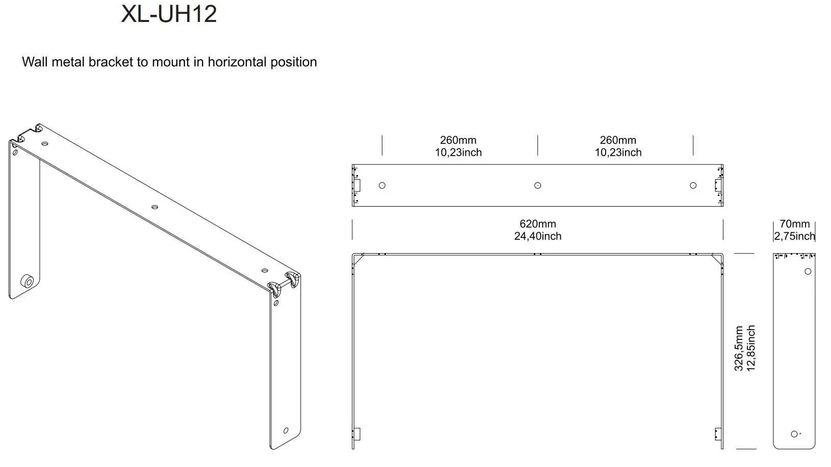 FBT XLITE 110A Processed Active Speaker Instructions - XL-UH12