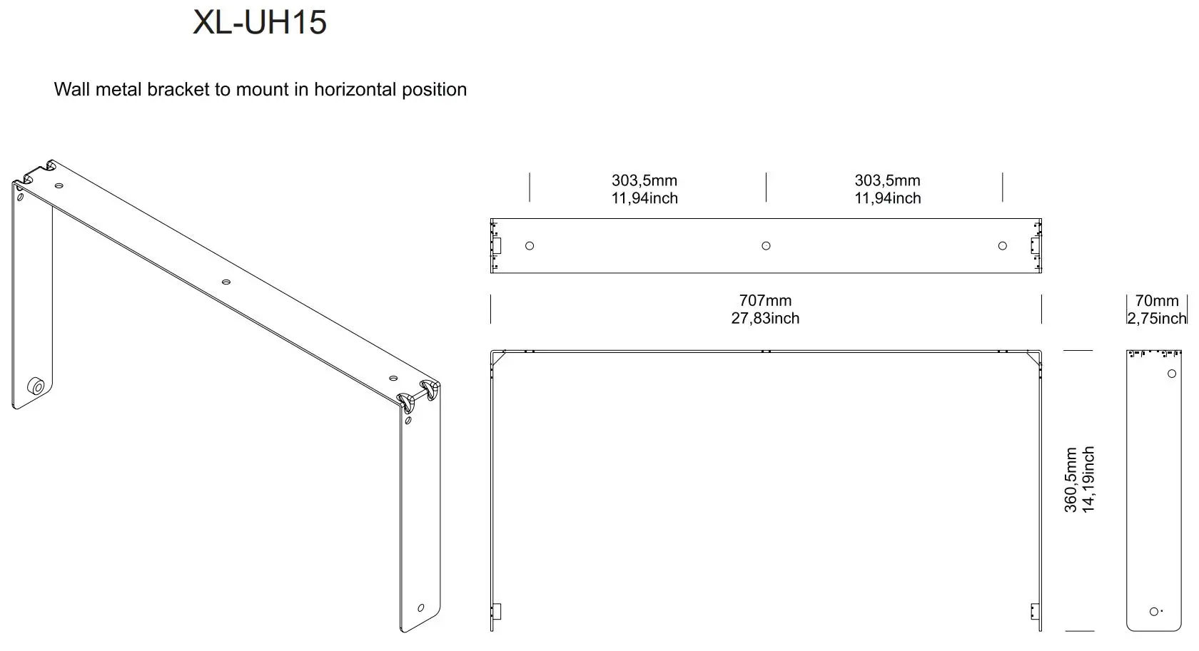 FBT XLITE 110A Processed Active Speaker Instructions - XL-UH15