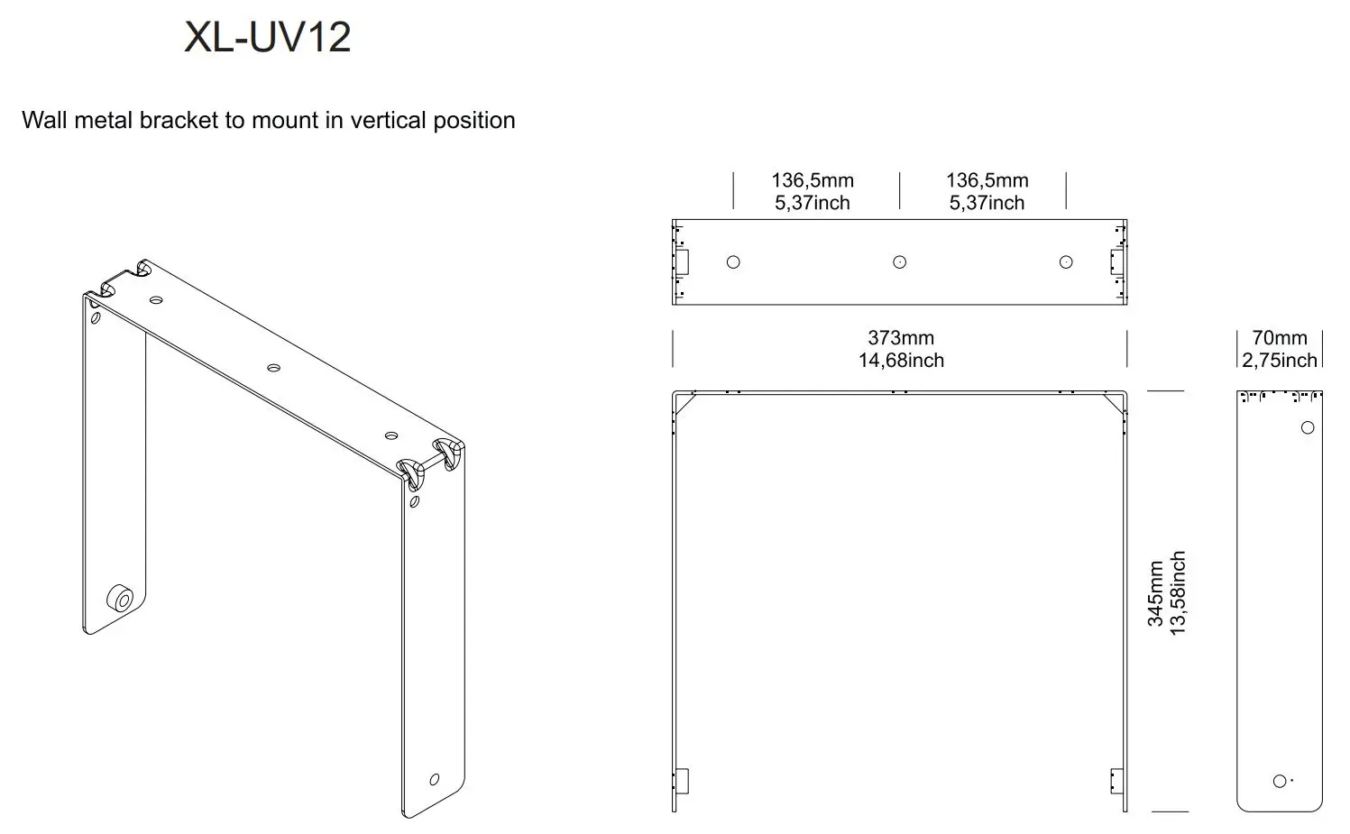 FBT XLITE 110A Processed Active Speaker Instructions - XL-UV12