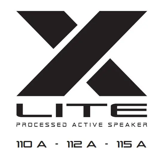 FBT XLITE 110A Processed Active Speaker Instructions