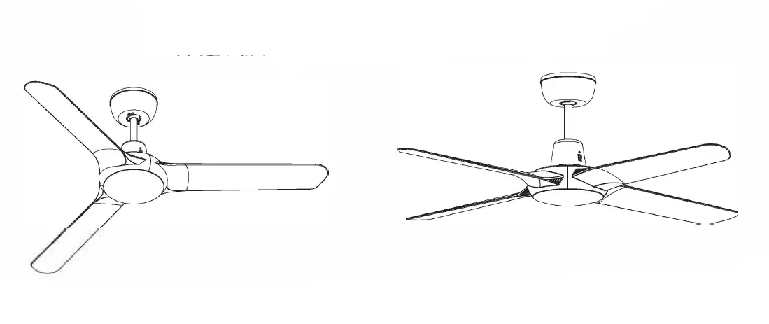 Ventair Spyda Ceiling Fan Instruction Manual