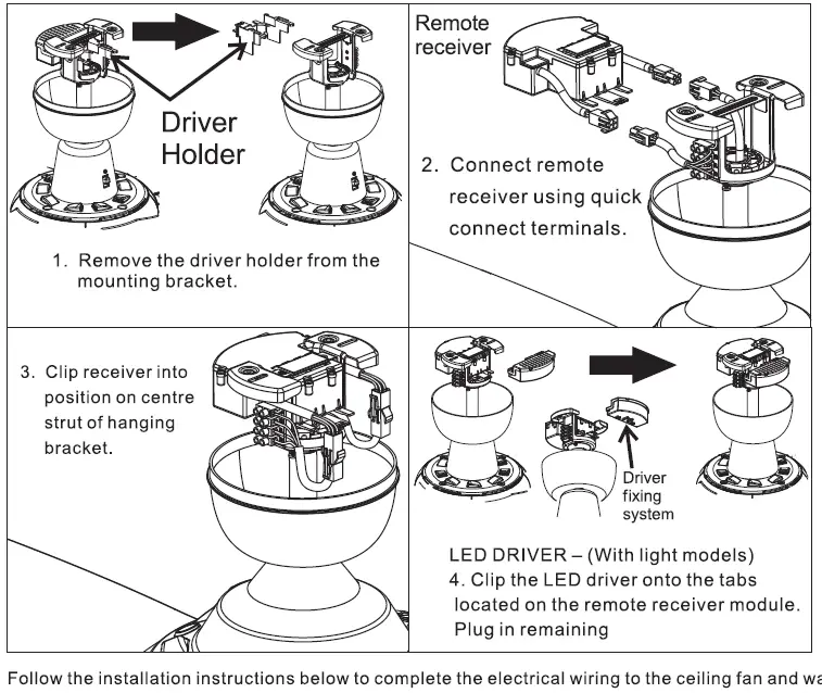 OPTIONAL REMOTE CONTROL