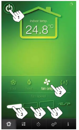 ActronAir ACM-2 Air Conditioner Remote Controller fig 14