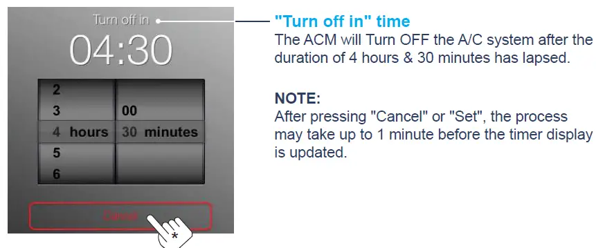 ActronAir ACM-2 Air Conditioner Remote Controller fig 24