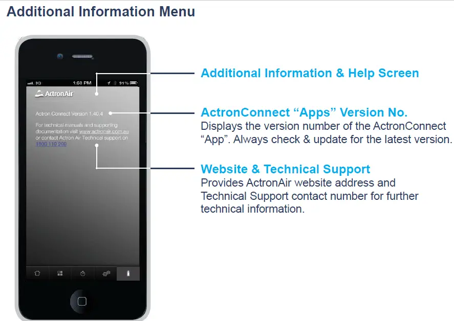 ActronAir ACM-2 Air Conditioner Remote Controller fig 8