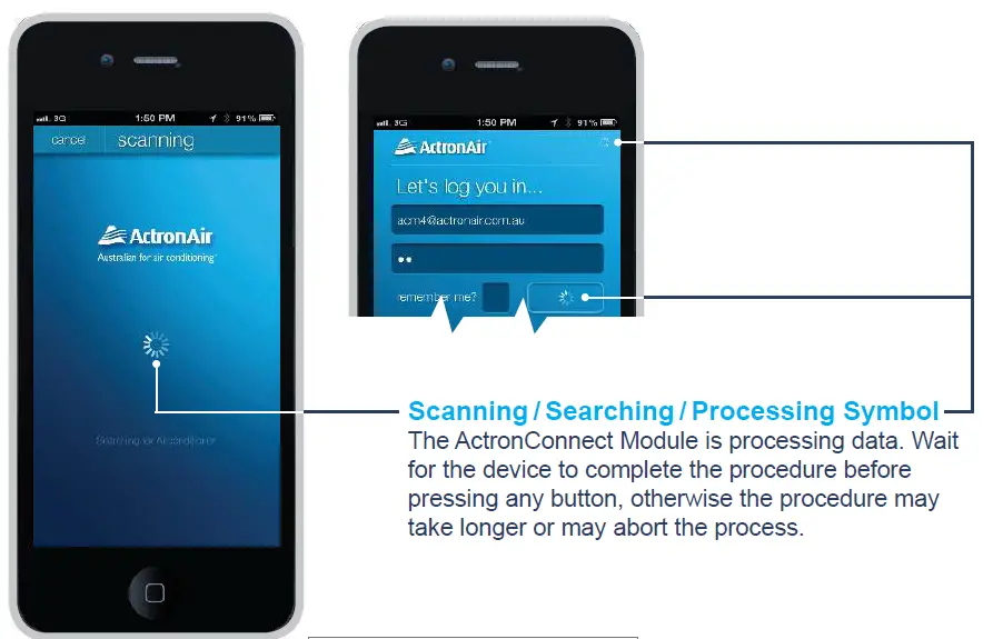 ActronAir ACM-2 Air Conditioner Remote Controller fig 9
