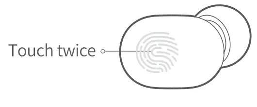 HAYLOU GT1 True Wireless Earbuds - End Call