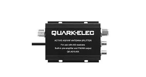 Quark-elec Qk-a015-tx Active Ais/vhf Antenna Splitter Installation Guide Quark-elec Qk-a015-tx Active Ais/vhf Antenna Splitter Installation Guide