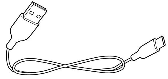 jabran Elite 75t - USB-A to USB-C charging cable