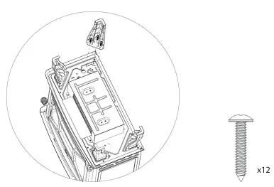COSTWAY FP10057US Freestanding Electric Fireplace Stove fig3