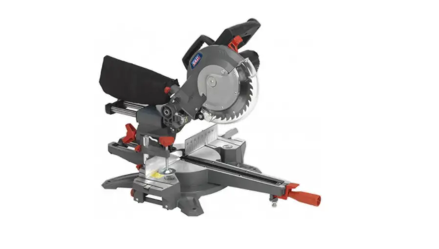 Sealey Sms216.v2 Ø216mm Sliding Compound Mitre Saw Instruction Manual