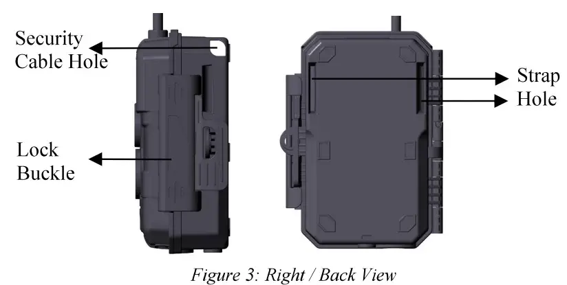 Shenzhen Zhuopu Digital Technology W600 Trail Camera with Bluetooth and WiFi - fig 2