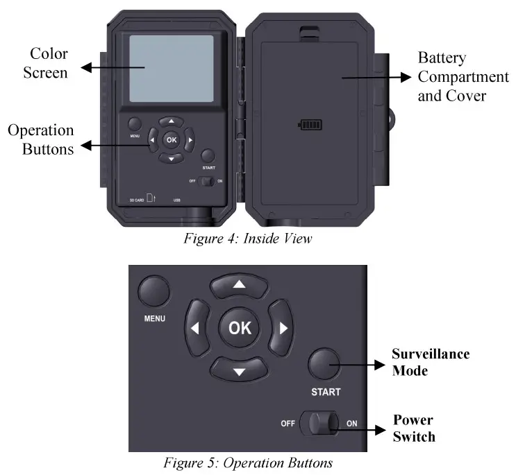Shenzhen Zhuopu Digital Technology W600 Trail Camera with Bluetooth and WiFi - fig 3