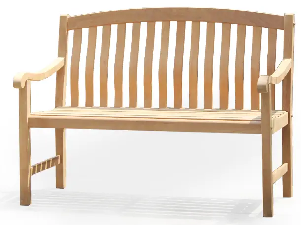 CAMBRIDGE-CASUAL-IT-140330-Natural-teak-Garden-Bench-