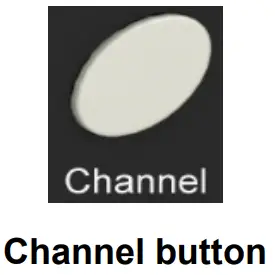 WORLDE ORCA PAD48 MIDI Controller - Channel button