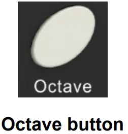 WORLDE ORCA PAD48 MIDI Controller - Octave button