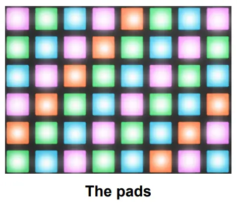 WORLDE ORCA PAD48 MIDI Controller - buttons