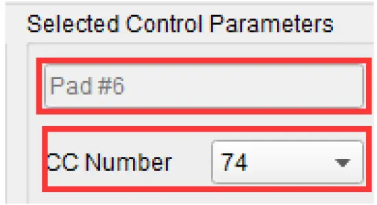 WORLDE ORCA PAD48 MIDI Controller - values2