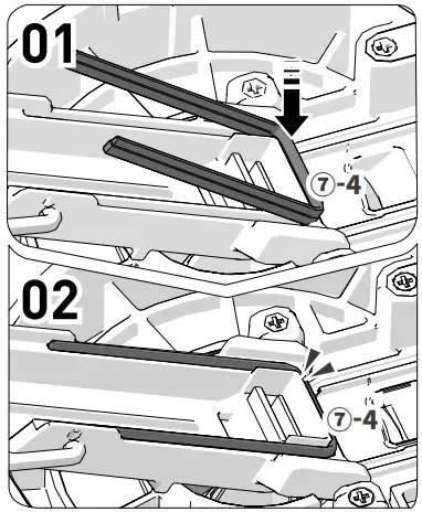 Hurom X-H200 Slow Juicer - Seal Packing